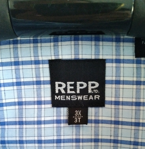 New 3X/3T REPP shirt - NWOT - Picture 3 of 5